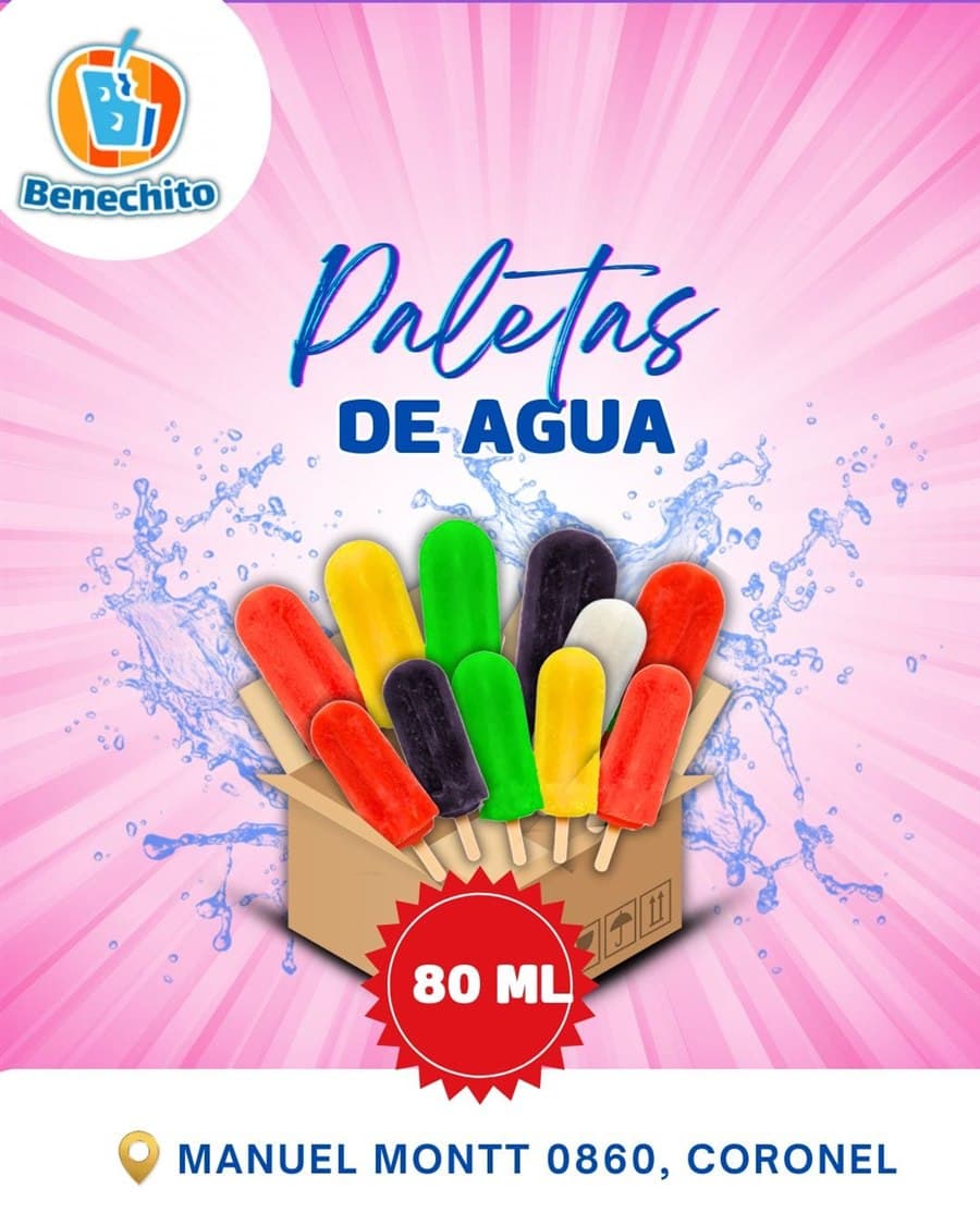 Paletas de Agua Benechito