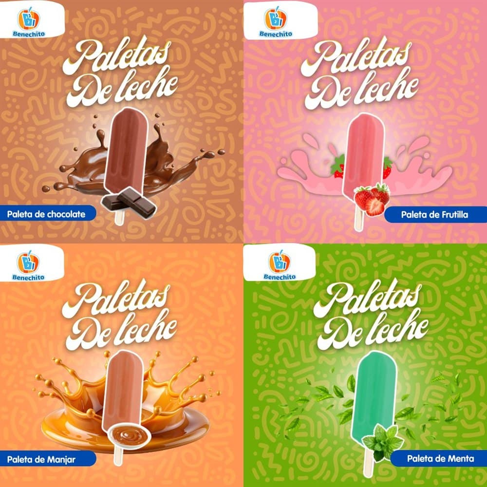 Paletas de Leche Benechito